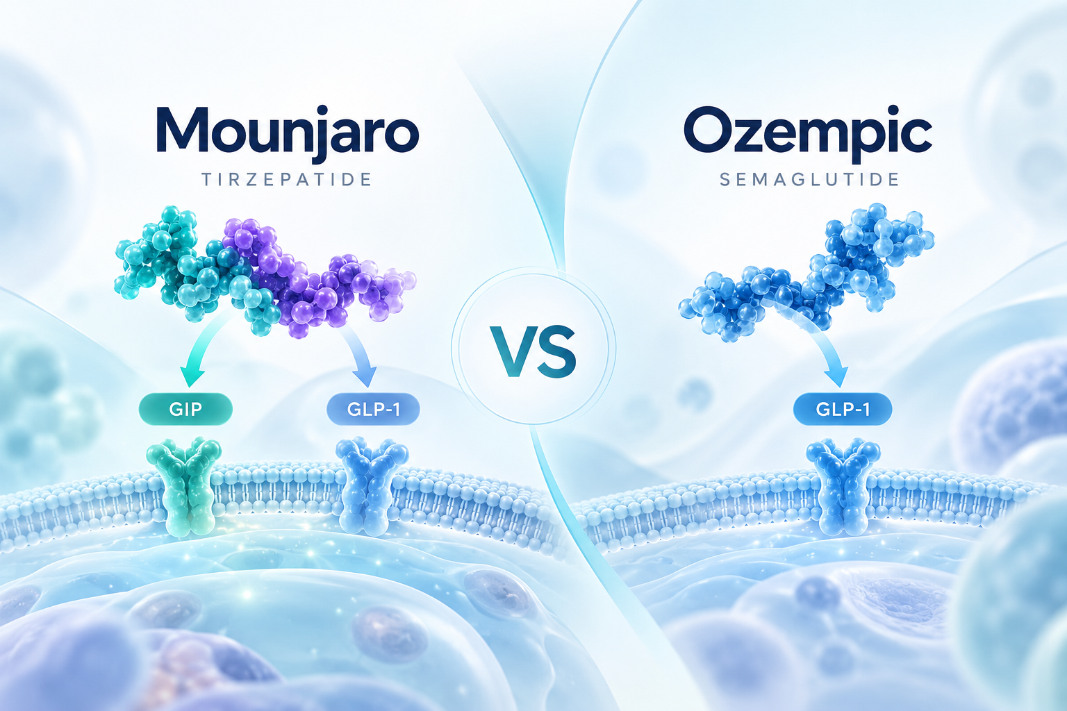 Mounjaro vs Ozempic comparison